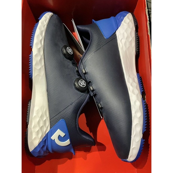 G/Fore G/Drive Golf Shoes G4MS22EF32 Blue White Men's Size 11.5 NO LID - Picture 7 of 9